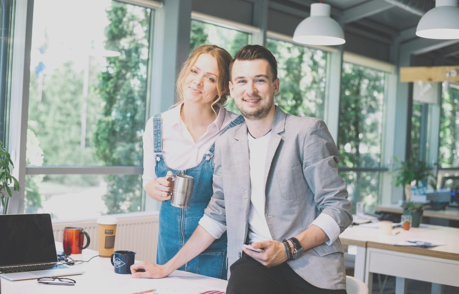 Finanzielle Kennzahlen auf Bildschirm